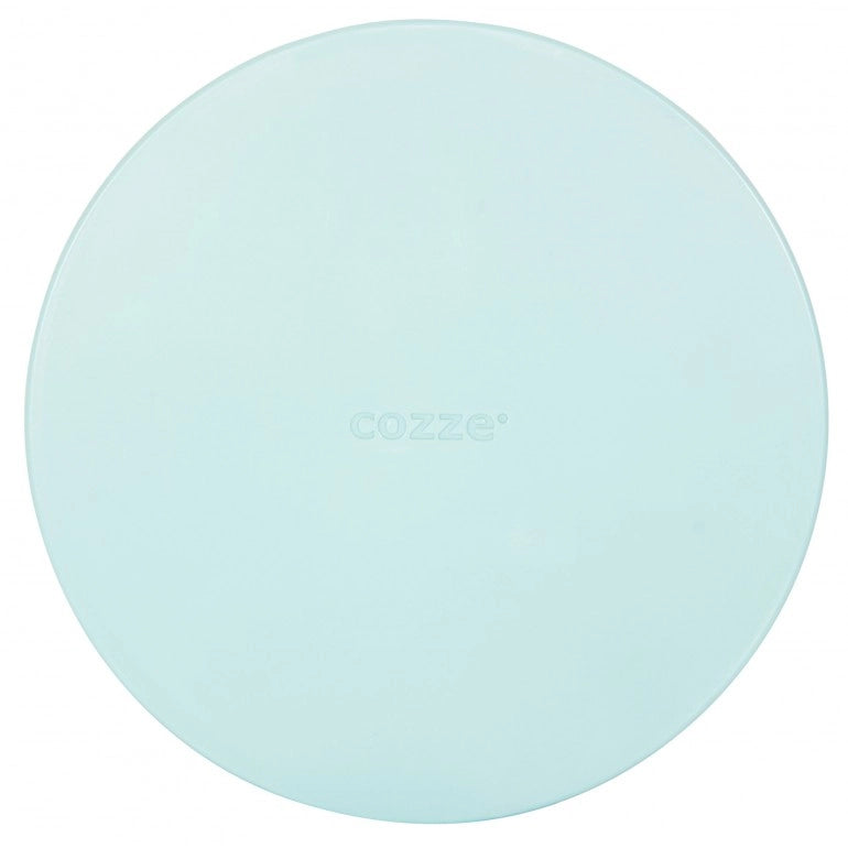 Tagliere per pizza in plastica 350x10 mm, azzurro  COZZE by Ezooza