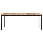 Tavolo da Pranzo 200x100x76 cm in Legno di Mango Grezzo 321976