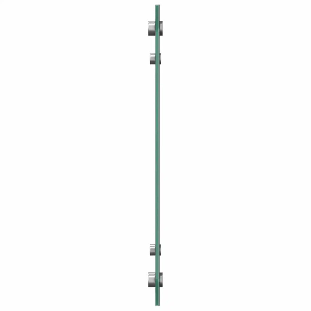 Schienale da cucina Grigio scuro 70 x 40 cm vetro temperato 42001238
