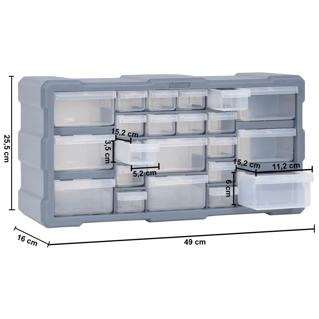 Organizer multi-cassetto con 22 cassetti 49 cm 02_0003252