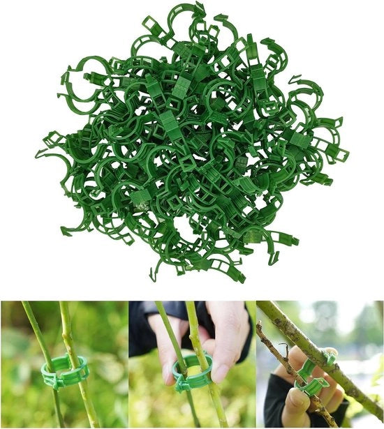 Supportini per piante - 100 pezzi per piante rampicanti, piante di pomodoro, vite e altro