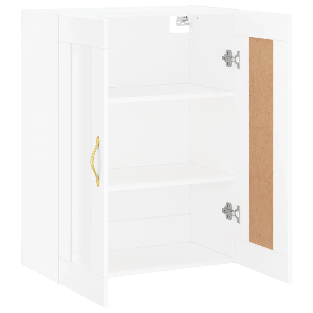 Armadietto a Muro | Mobile a Parete Bianco 69,5x34,90 cm in Legno Multistrato