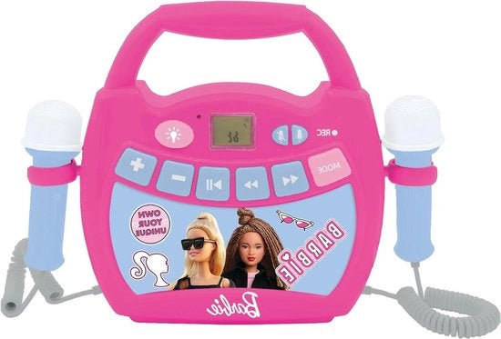 Impianto di karaoke portatile per bambini - lettore digitale di karaoke - microfoni - effetti di luce - Bluetooth - registrazione - scambio vocale - MP320BBZ