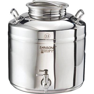 FUSTINO SALDATO EUROPA SANSONE  INOX 18/10 LT 15