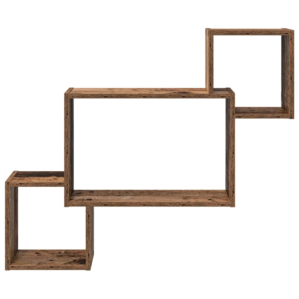 Scaffale da parete A parete Legno antico 91,5 x 15 x 76 cm 8012122