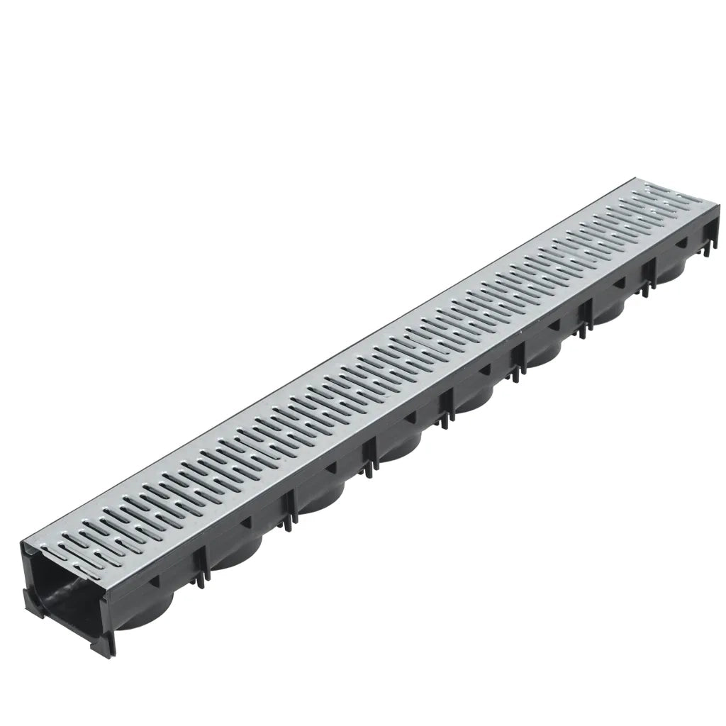 Canalette di Drenaggio 3 pz Acciaio Zincato 3 m CFW6560869