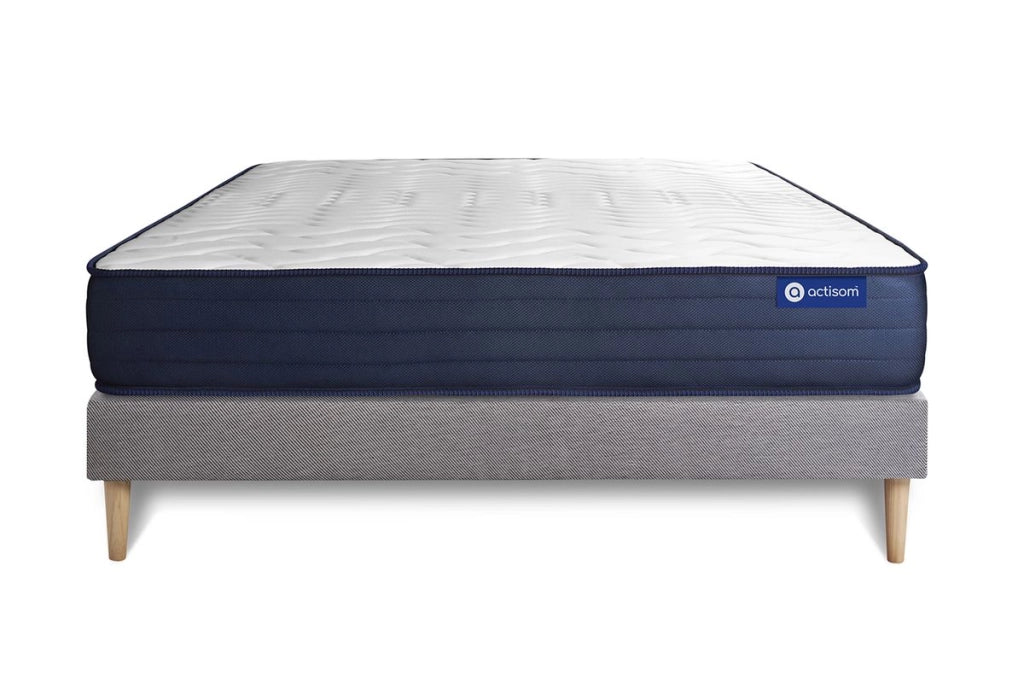 Kit rete e materasso matrimoniale Actiflex life 200x200cm - Spessore : 22cm - Molle insacchettate e memory foam- molto rigido