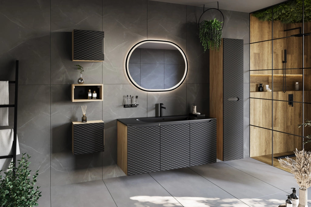 Lavabo per mobile a due vasche 120 cm Lavabi per mobile 121 x 17 x 46 cm