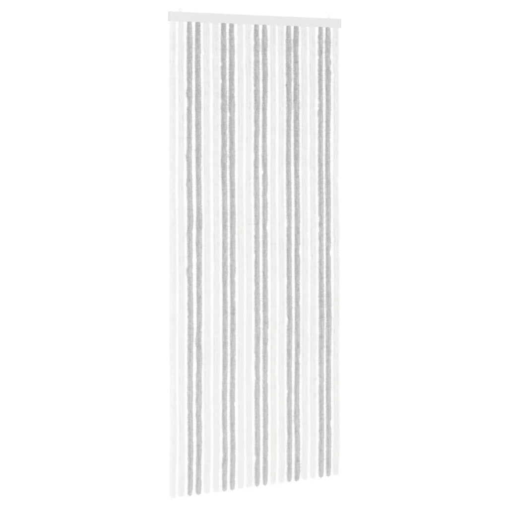 Tenda per insetti in chenille Grigio chiaro e bianco 42034416