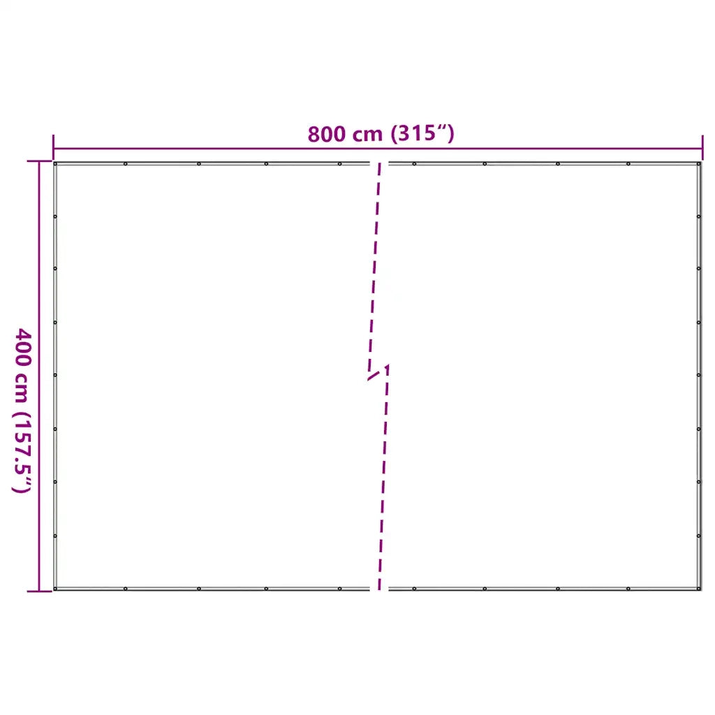 Rete per Container in HDPE 4x8 m Nera CFW7697819