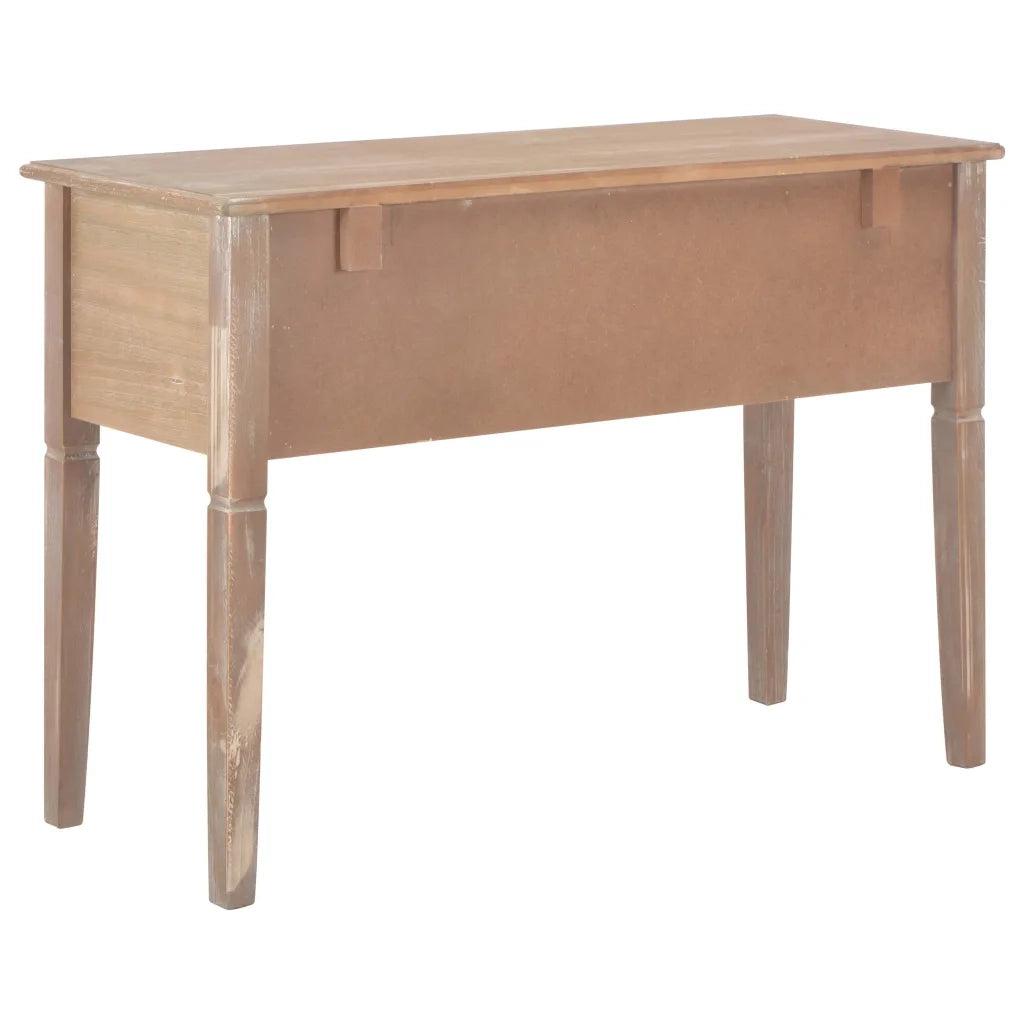 Scrivania Marrone 109,5x45x77,5 cm in Legno 280072