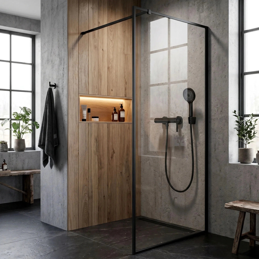 Rubinetto Doccia Rea Rivo Black