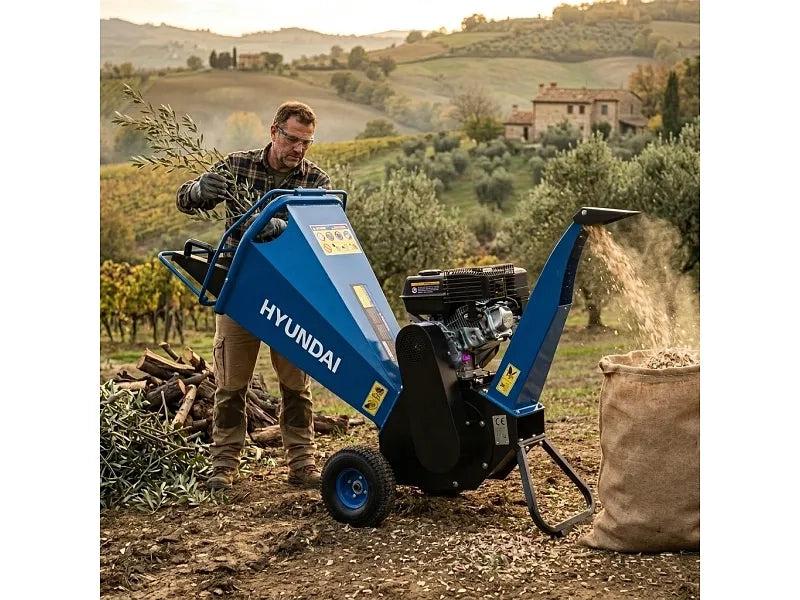 Cippatore Biotrituratore a Benzina Hyundai 35910 - 212 cc