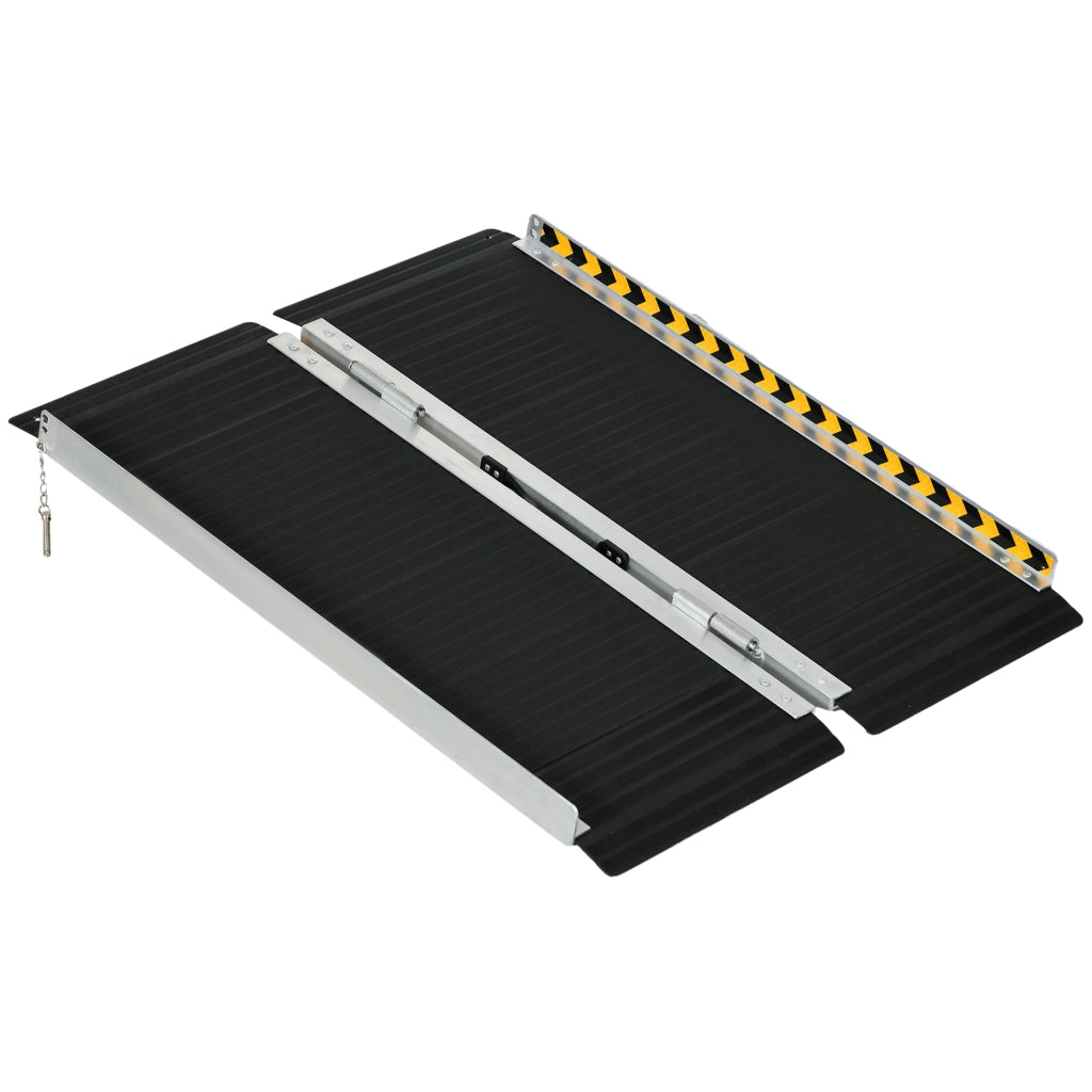 Rampa per Sedia a Rotelle Pieghevole ¨C Minimal ¨C Nero 91 cm 272 kg