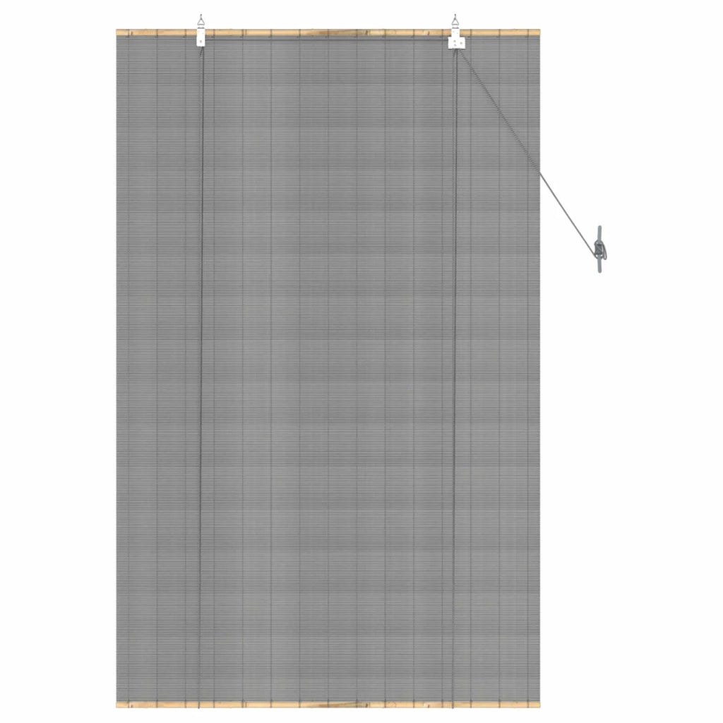Tenda a rullo Grigio 110 x 160 cm Bambù 42039726