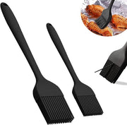 Set di pennelli in silicone da 2 pezzi - ideali per la cottura, BBQ e grigliata.