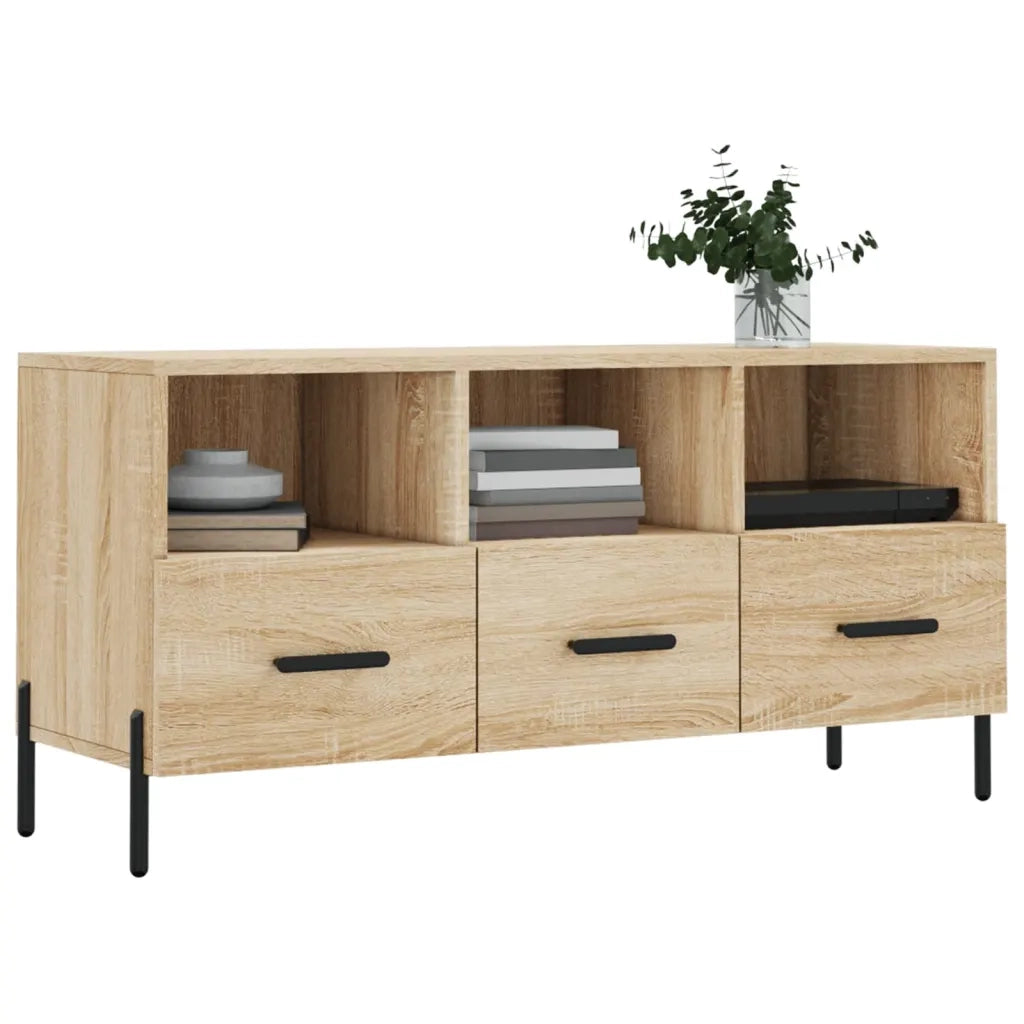 Mobile TV | Armadietto TV | Mobile Porta TV Rovere Sonoma 102x36x50 cm in Legno Multistrato