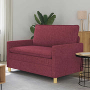 Divano Rosso Vino Tessuto 42028792