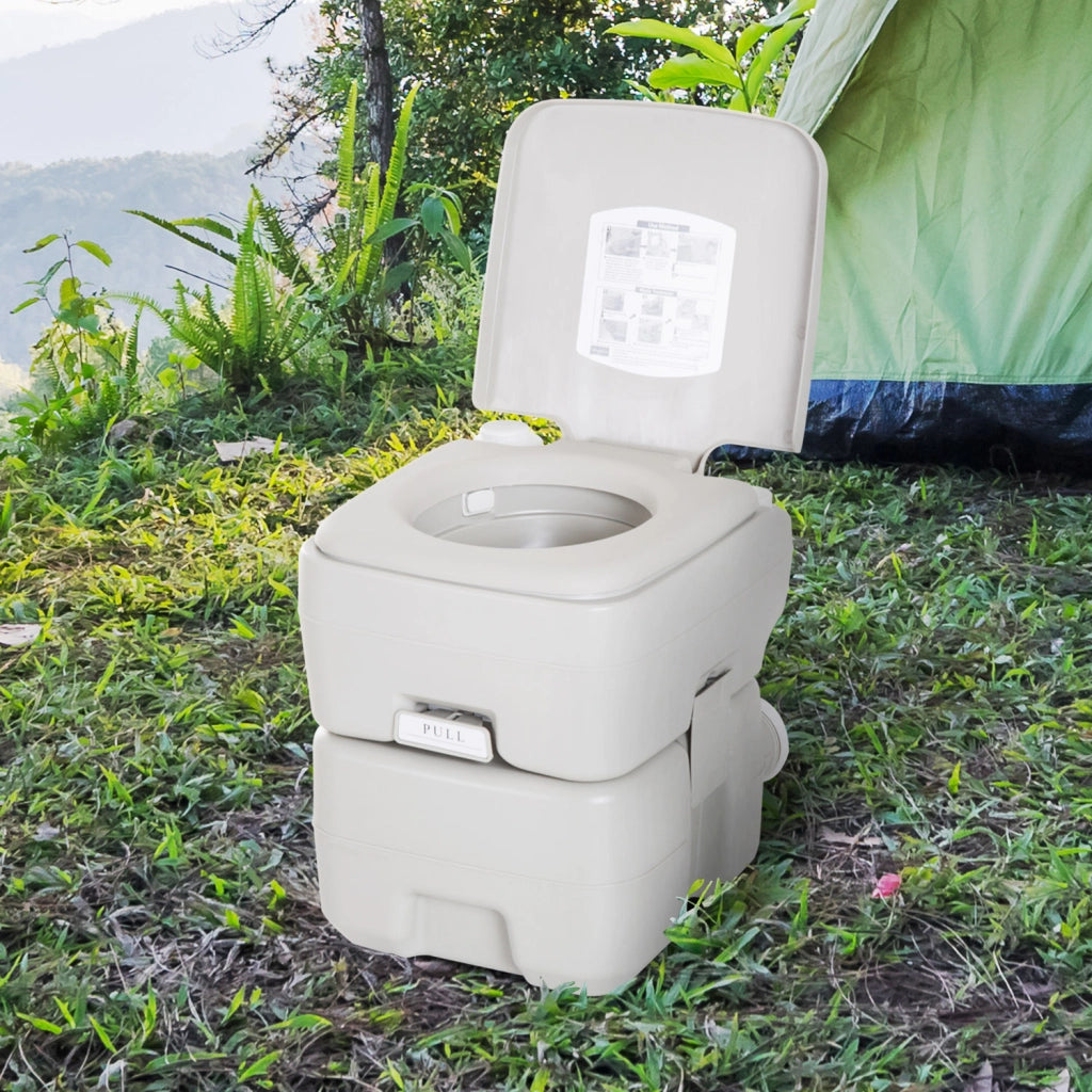 Bagno Chimico Portatile con Serbatoio 20L ¨C Minimal ¨C 41,5x36,5x42 cm