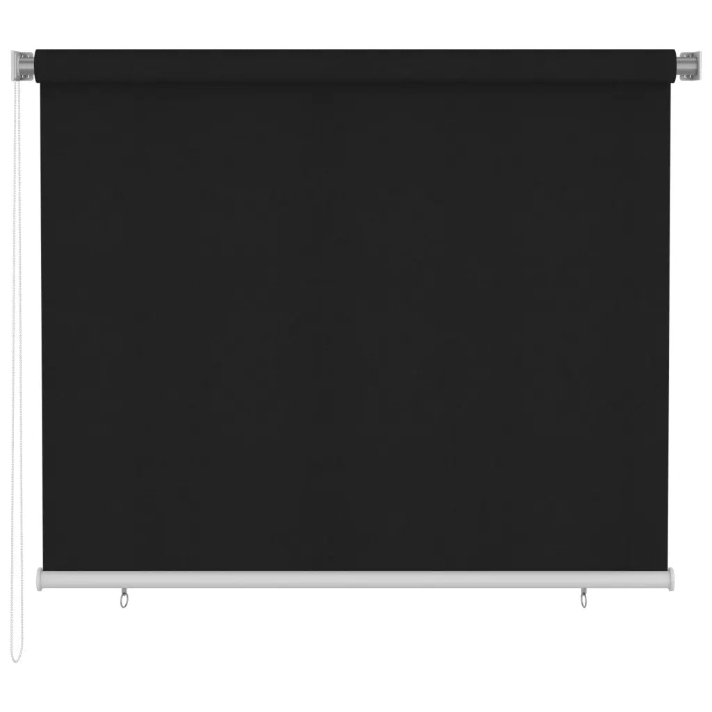Tenda a Rullo per Esterni 180x140 cm Nera 312945