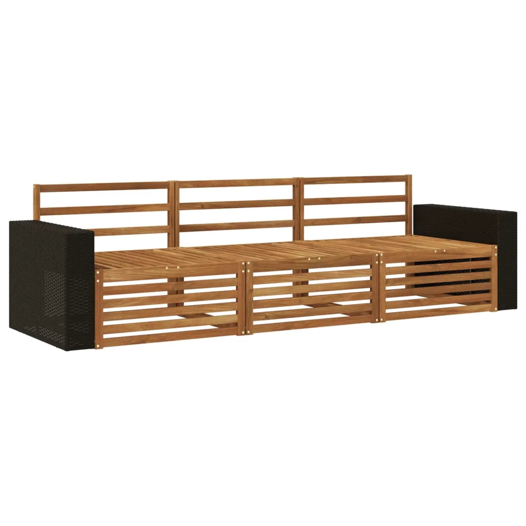 Set di divani da esterno 3 pcs Naturale 3382972
