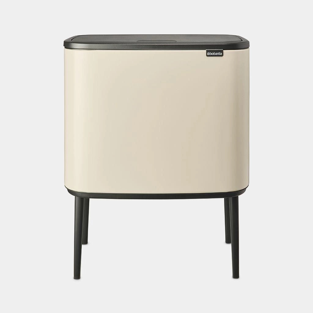 Brabantia Bo Touch Bin 33 L 3 cestello/i Beige