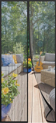 Porta magnetica - 90x212cm - Nero