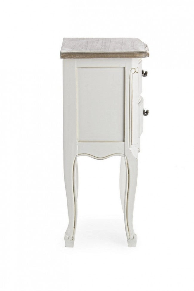 Cassettiera 2 Cassetti Justine in Legno