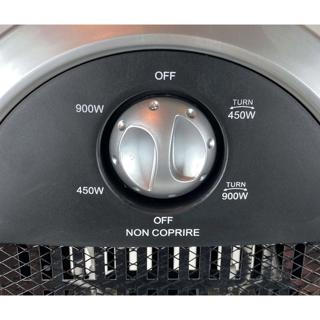 Stufa al carbonio Krimex 450/900 W