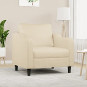 Poltrona Crema 60 cm in Tessuto 359345