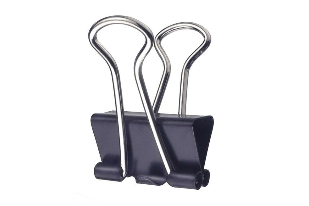 Multiclips Clips 19 Mm Nero Pezzi 16 - Masidef