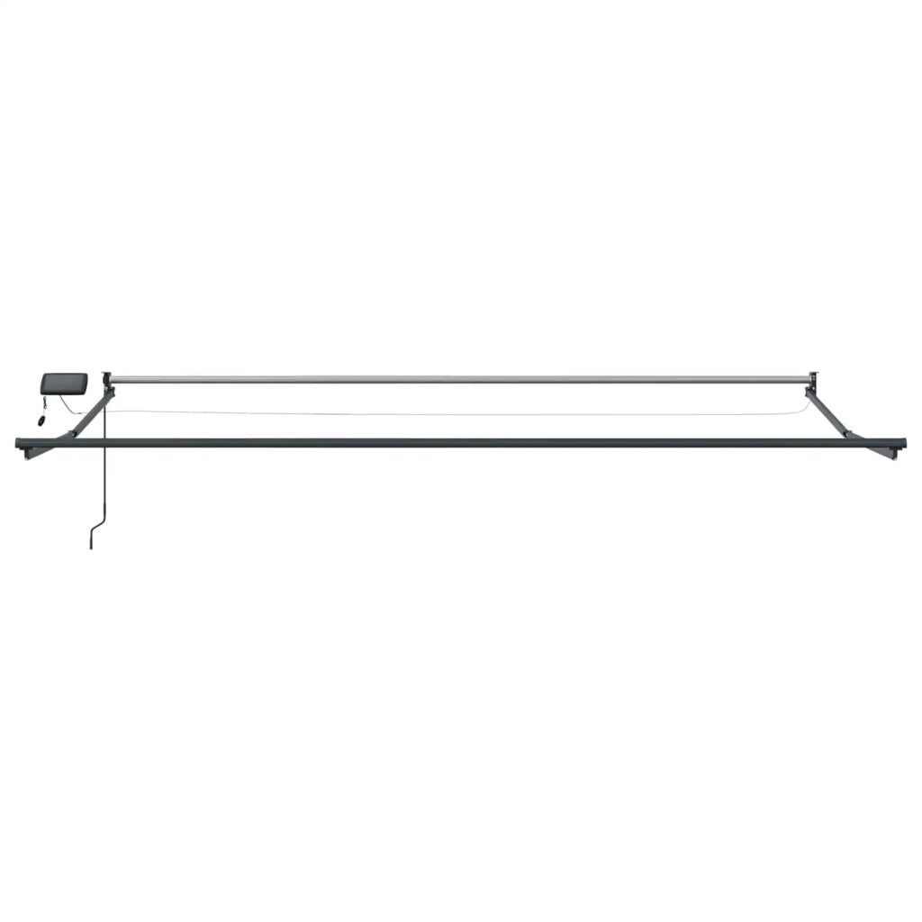 Tenda retrattile manuale con LED 5 x 3 m 3419497