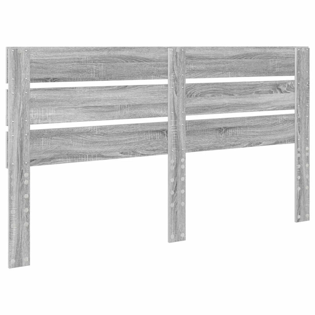 Testiera | Testata Grigio Sonoma Legno multistrato