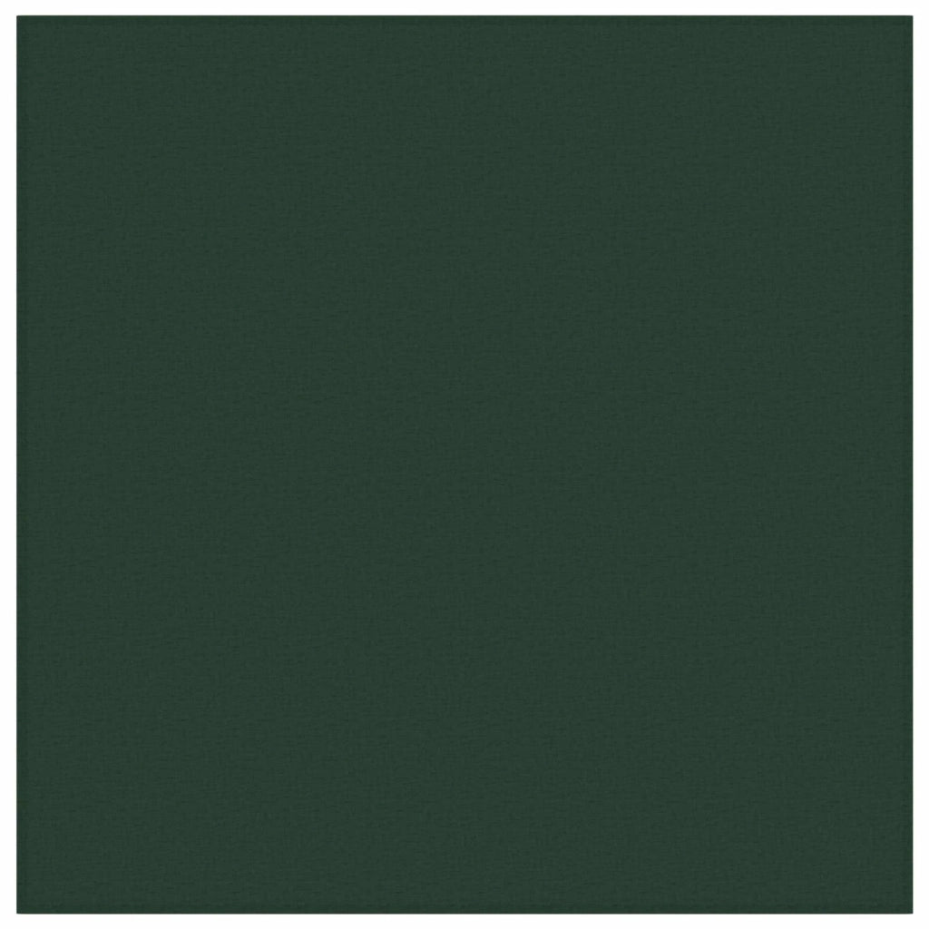 Tovaglia da Tavolo 5 pz Rettangolare Verde Scuro 140 x 140 cm 42040326