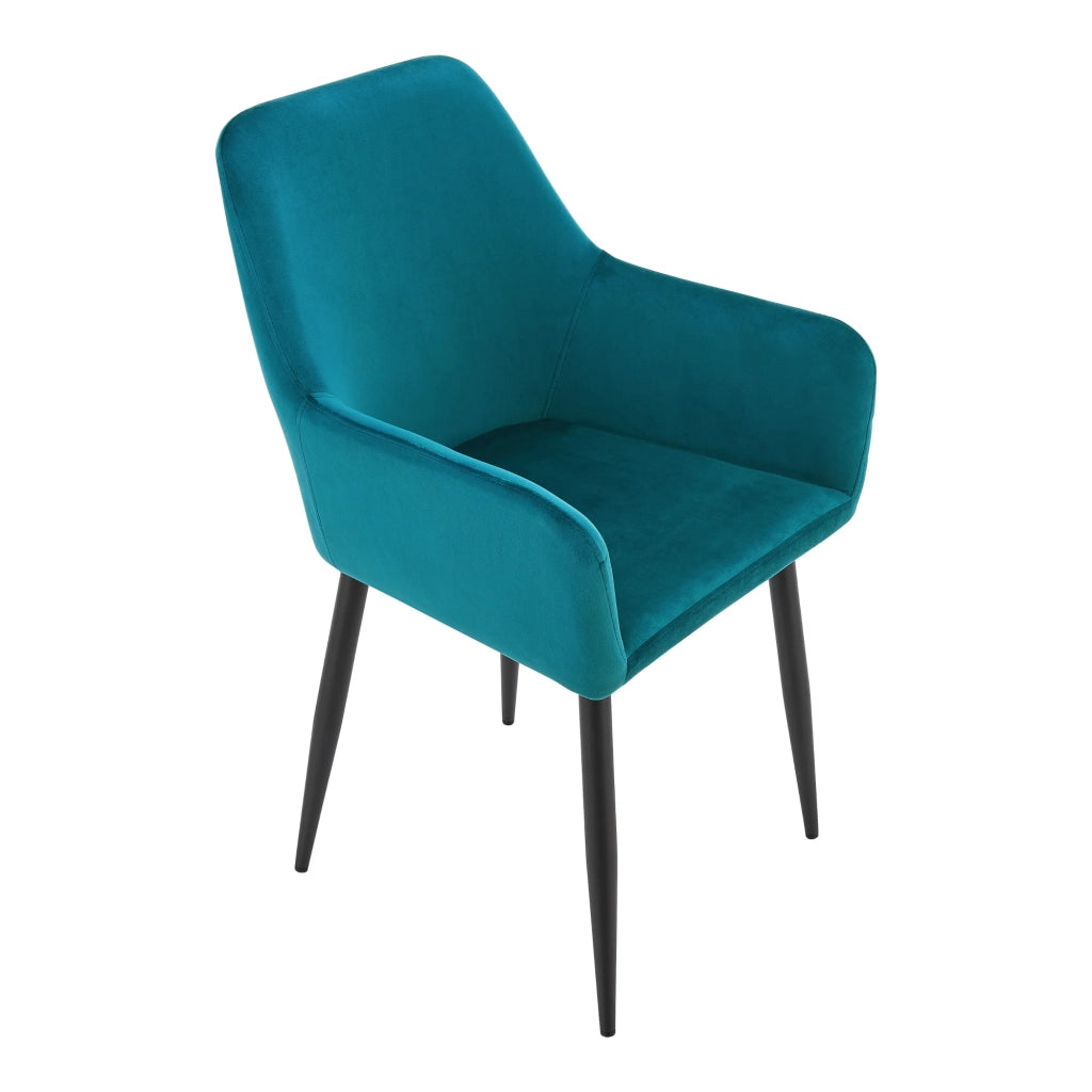 Set di 2 sedie da pranzo 86 x 57 x 56 cm blu turchese 03_0006727