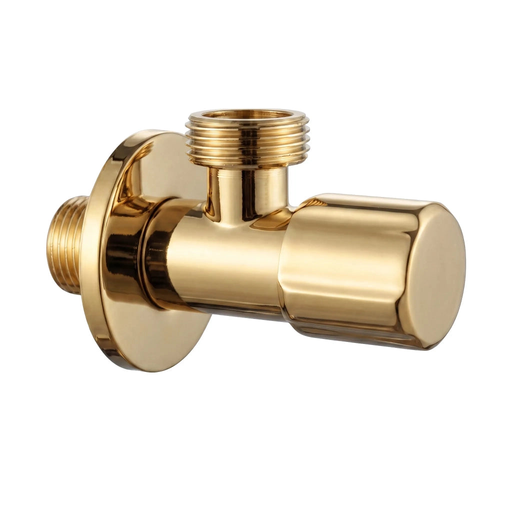 Valvola Ad Angolo 02 1/2" X 3/4" Gold