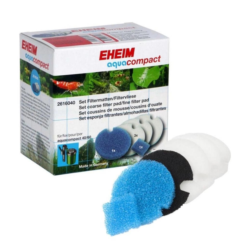 Eheim 2616040 Set Di Pad Filtranti Per Filtro Aquacompact 40/60