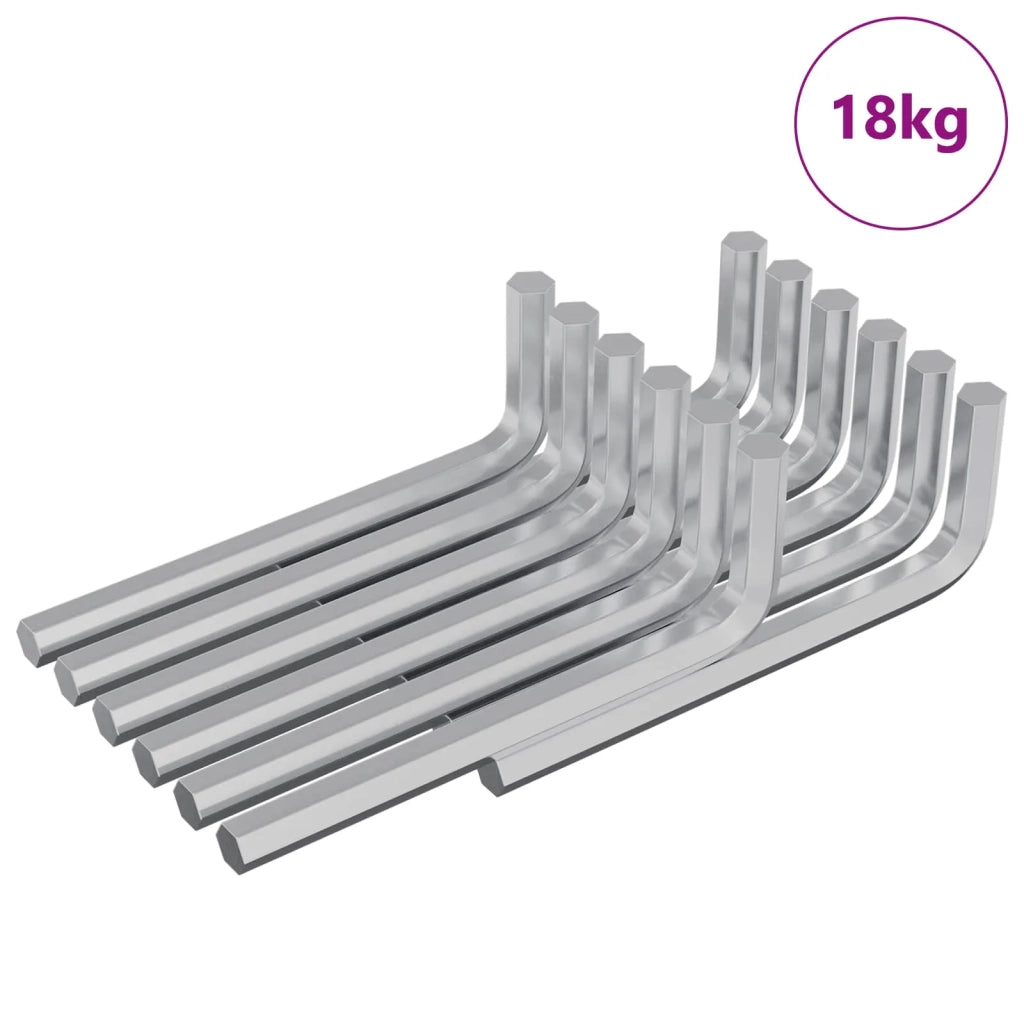 Chiave Esagonale 1800 pz Argento 32 x 86 mm Acciaio CFW9513798