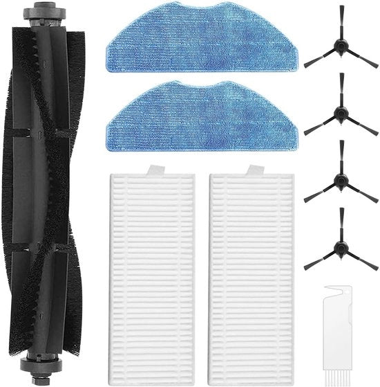 Accessori per aspirapolvere robot - Pezzi di ricambio sostitutivi - Compatibile con 360 S8/S8 Plus - Serie 75 - Incluso diversi accessori per aspirapolvere robot