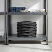 Corda di Cotone 20 mm 100 m Nero 100% Cotone 42011826