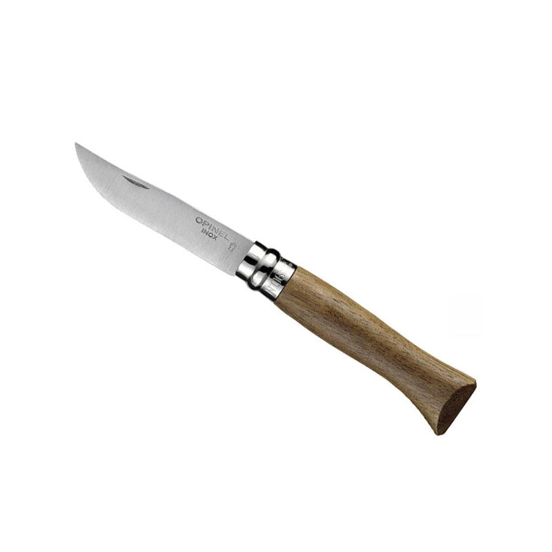 Coltello Virobloc Inox N. 8 Noce Opinel