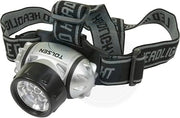 TORCIA DA TESTA CON 7 LED