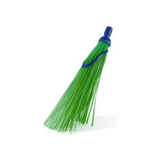 Perfetto 0001C Scopa Spazzina Senza Manico in Polipropilene per Esterni Uso Professionale colore Verde