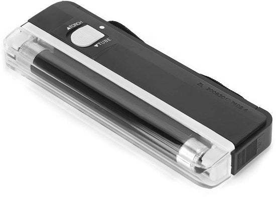 Detectore di Denaro Portatile - Batteria - Luce Ultravioletta - Illuminazione di Emergenza - Dimensioni Compatte - Peso Leggero - Tester di Denaro