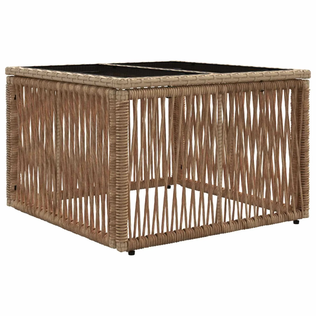 Set Divano da Giardino 6 pz Beige polyrattan 3435348
