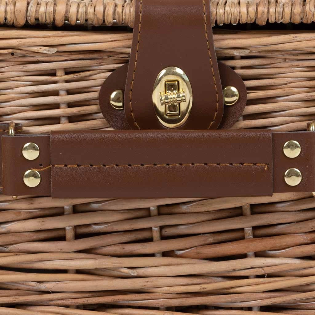 Cestino pic-nic marrone 40x28x20h
