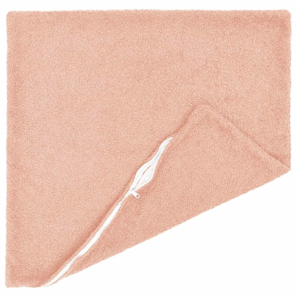 Federa 6 pcs HEERLEN Rosa 65 x 65 cm Bouclé 912962