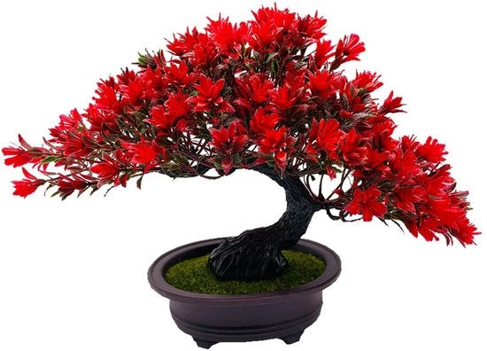 Pianta Artificiale a Foggia di Jeneverbes - Realistica - Pianta Decorativa - Finto Pianta - Decorazione per Ufficio/Casa - Senza Manutenzione - Bonsai Finto