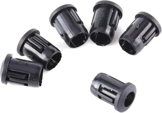 Clip di supporto per LED 5mm - 50 pezzi - Orecchioni per LED - Socket per LED 5mm
