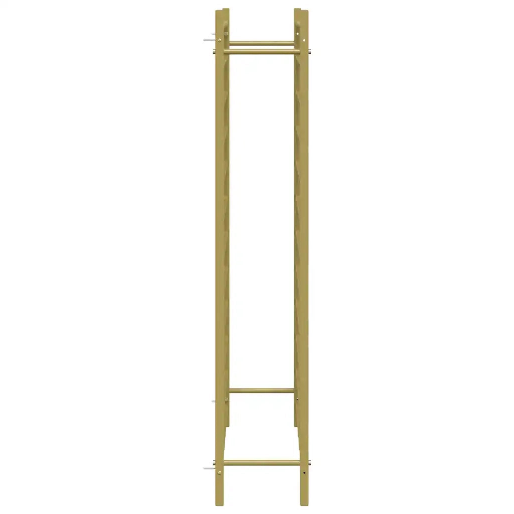 Portabottiglie per 72 Bottiglie Metallo Oro 340913